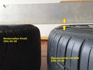 Breitenunterschied Pirelli - FALKEN trotz gleicher Reifenmaße.jpg